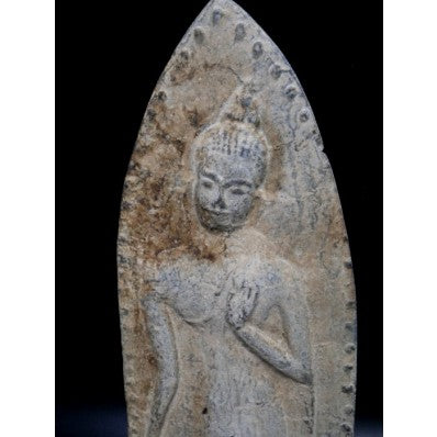 Statue bouddha thailandais: plaque votive de bouddha ---