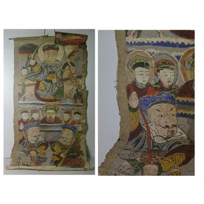 Grande peinture yao XIXème