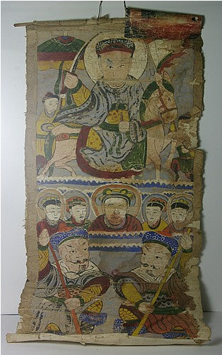 Grande peinture yao XIXème