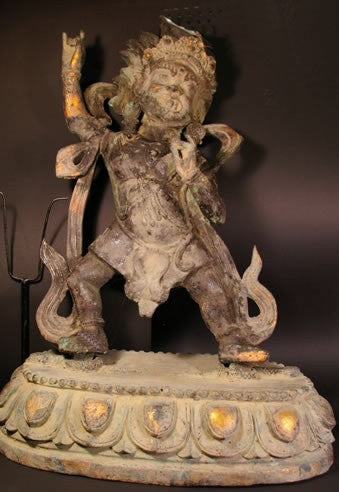 Grande statue du  tibet XXème