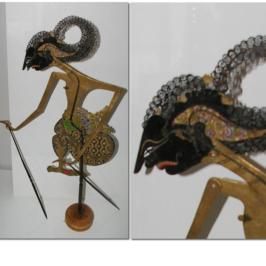 Marionnette du Wayang Purwa mil. XXème